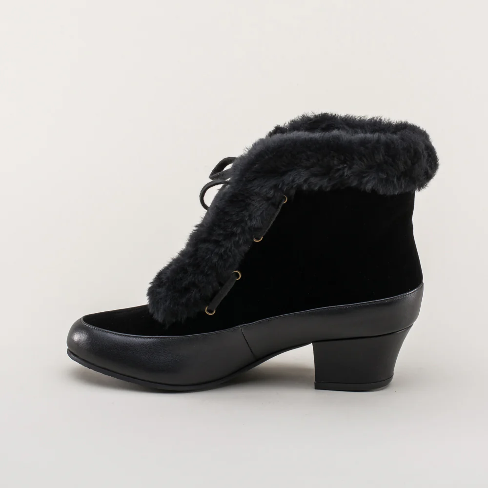 Alpen Retro Winter Booties (Black) - Image 10