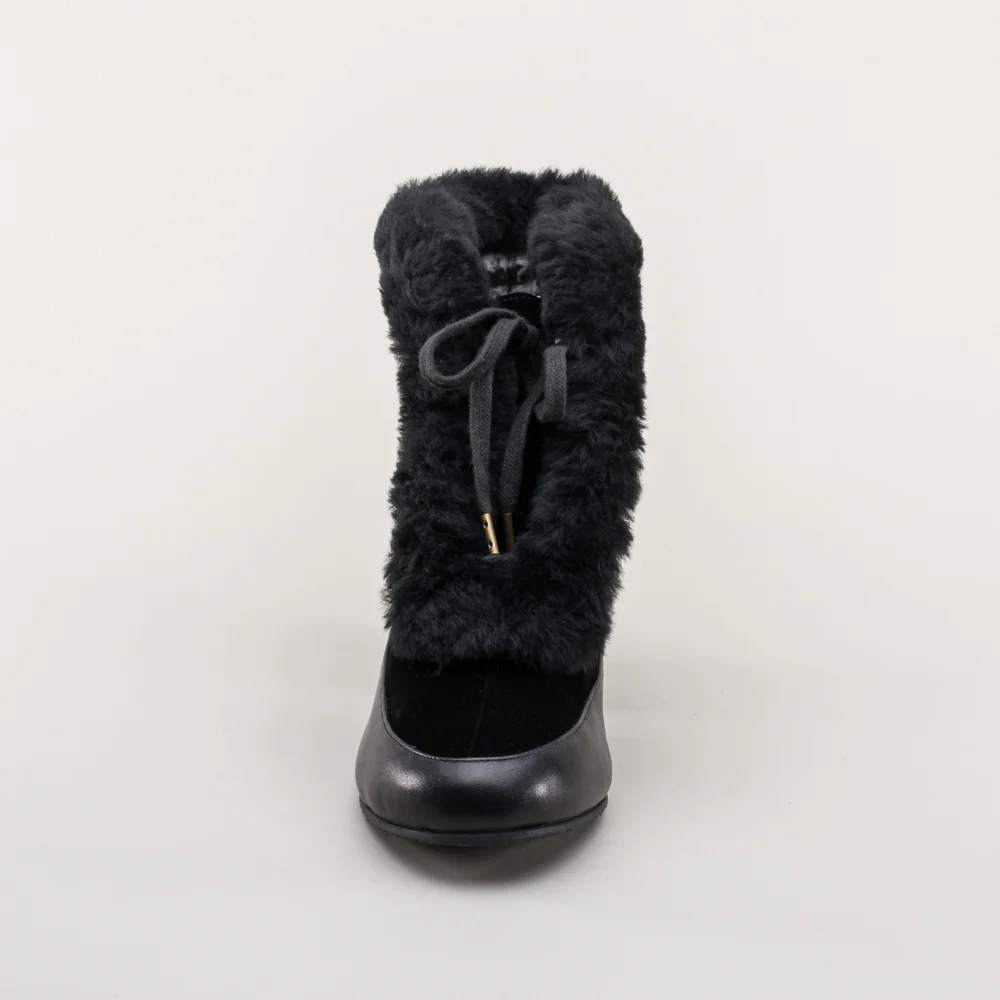Alpen Retro Winter Booties (Black) - Image 12