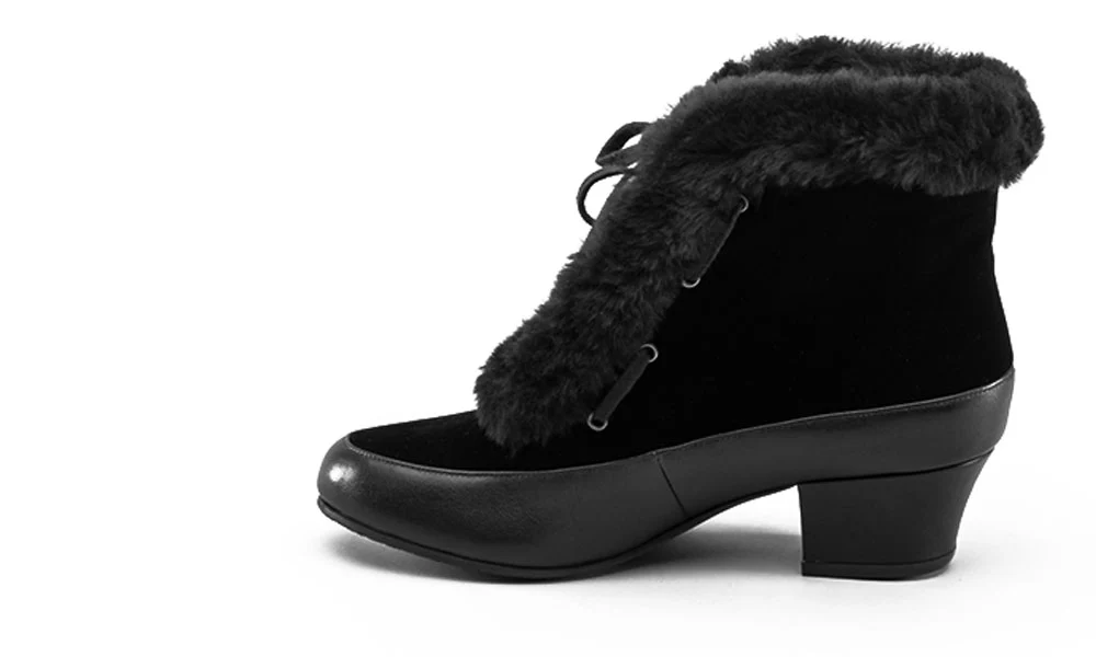 Alpen Retro Winter Booties (Black) - Image 14