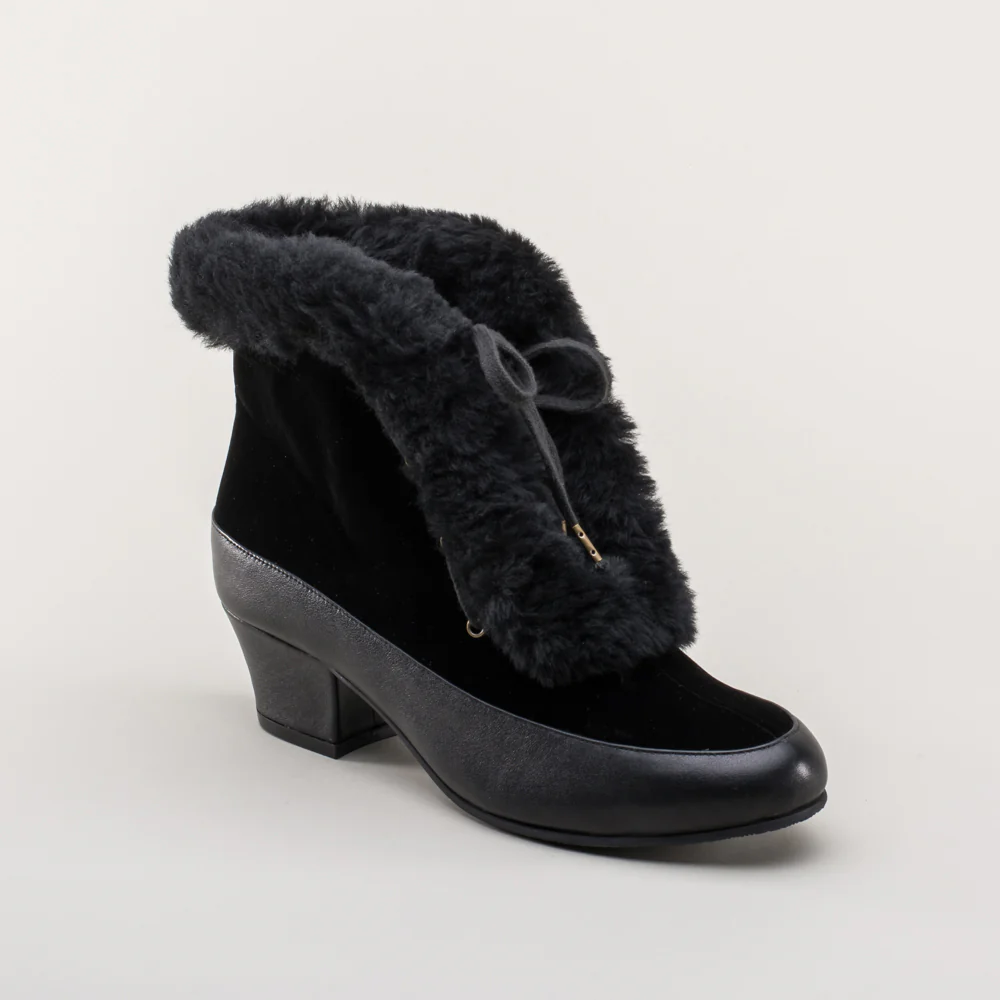 Alpen Retro Winter Booties (Black) - Image 5