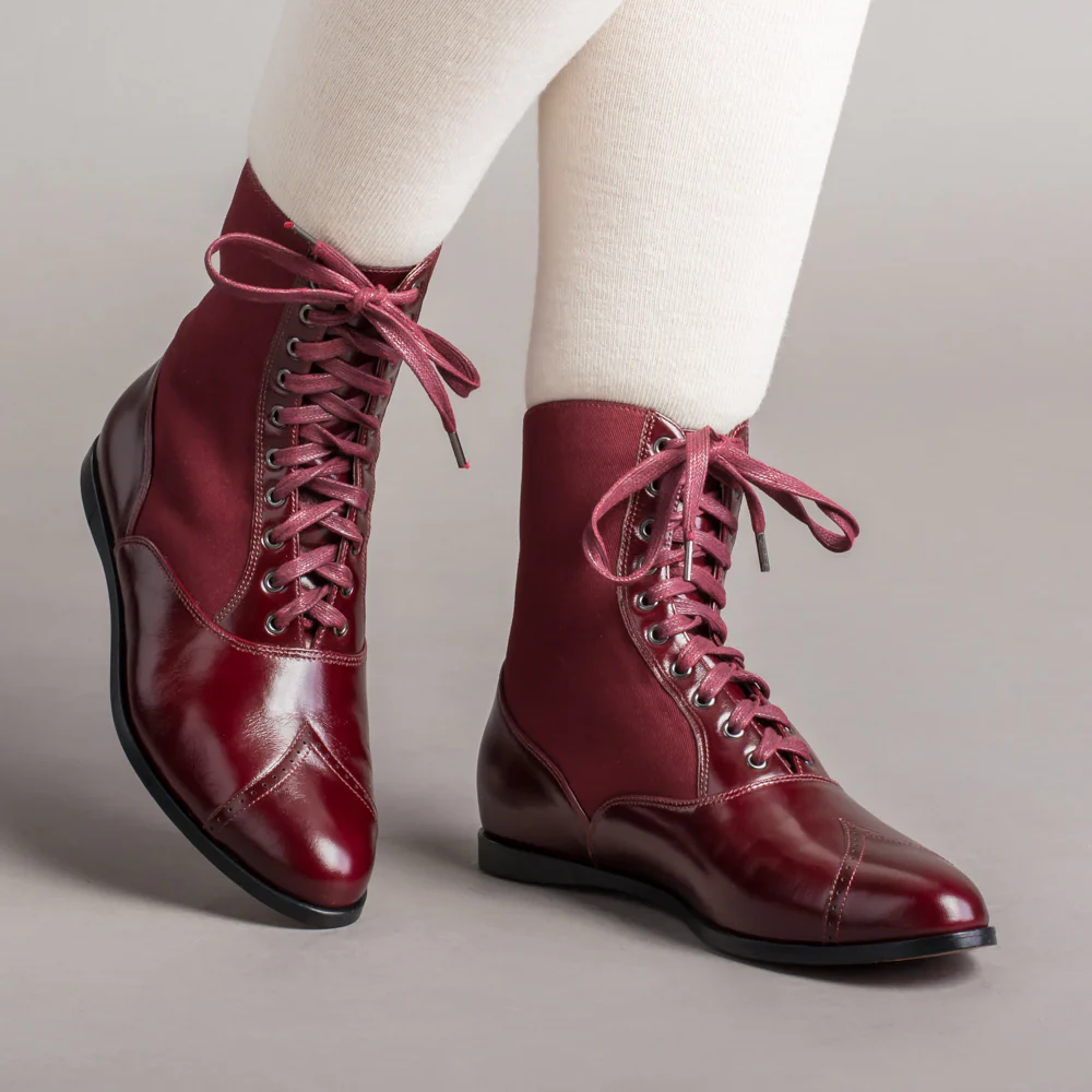 Anne Boots (Oxblood)