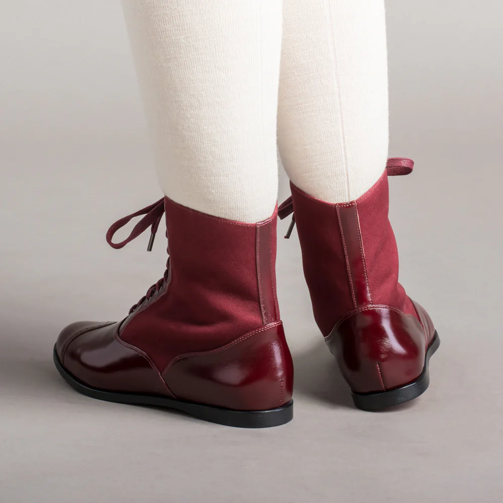 Anne Boots (Oxblood) - Image 2