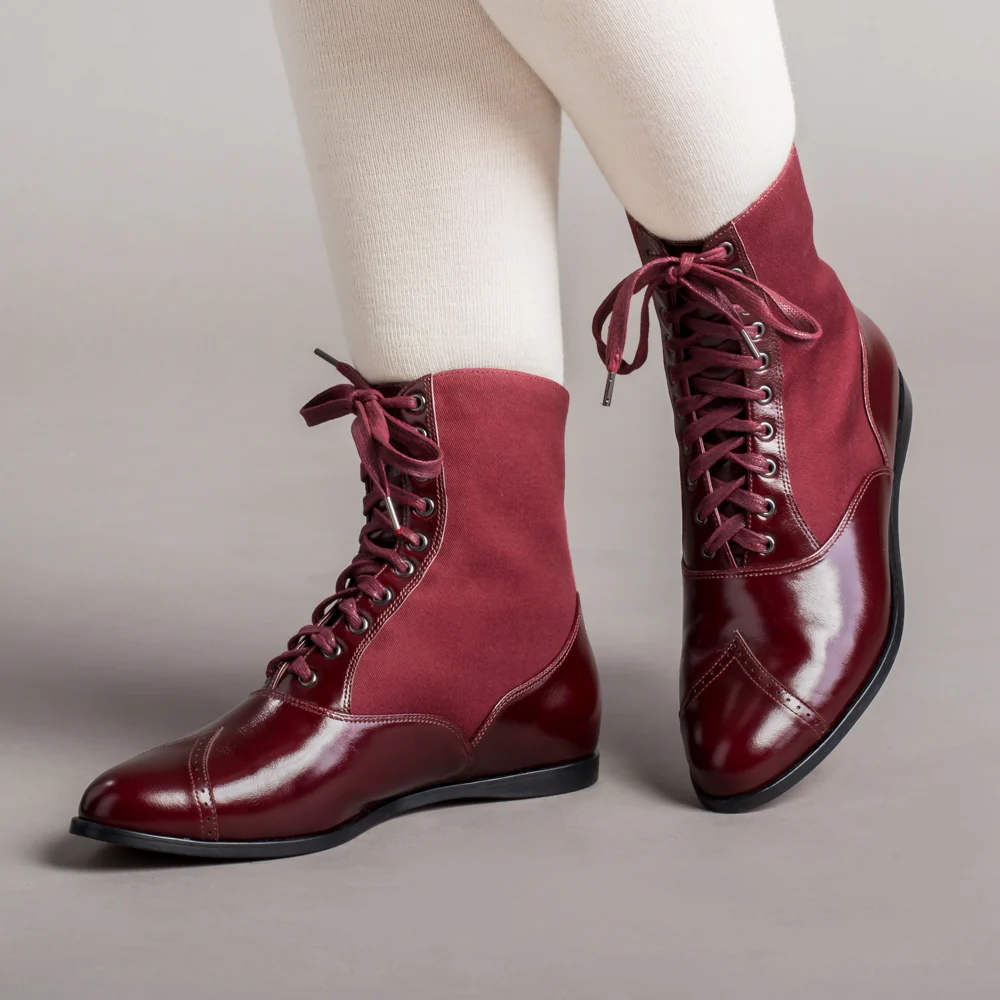 Anne Boots (Oxblood) - Image 3