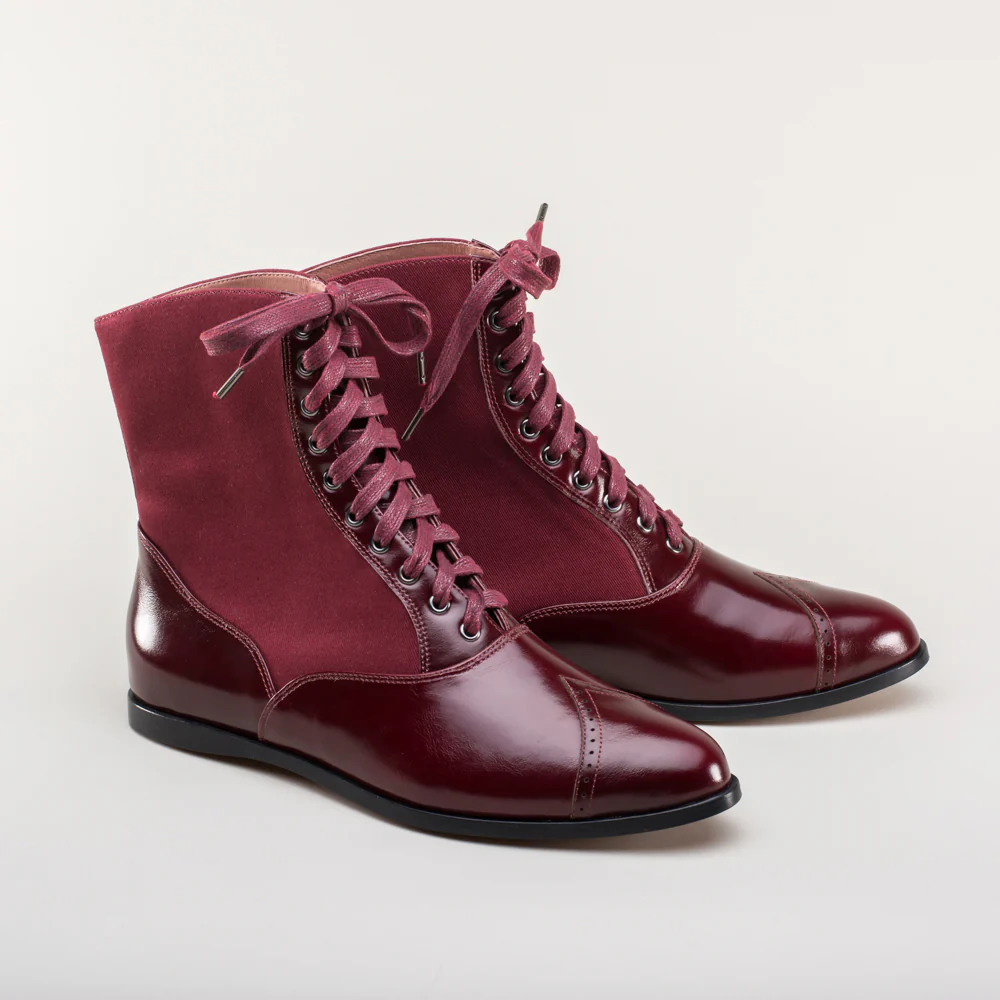 Anne Boots (Oxblood) - Image 4