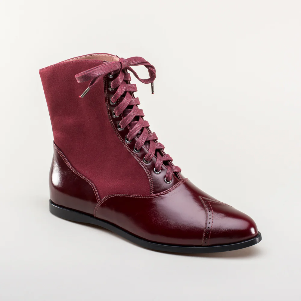 Anne Boots (Oxblood) - Image 5