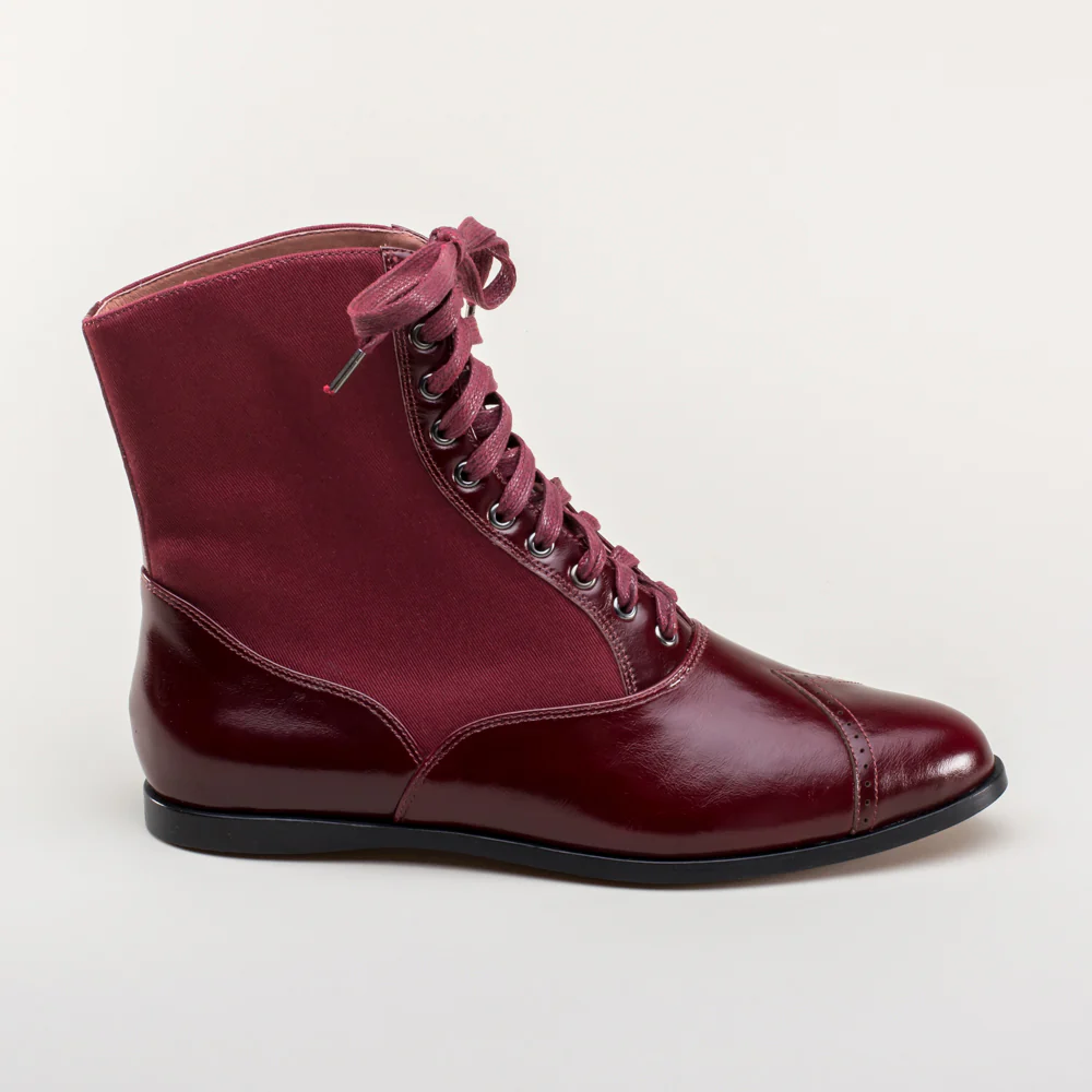 Anne Boots (Oxblood) - Image 6