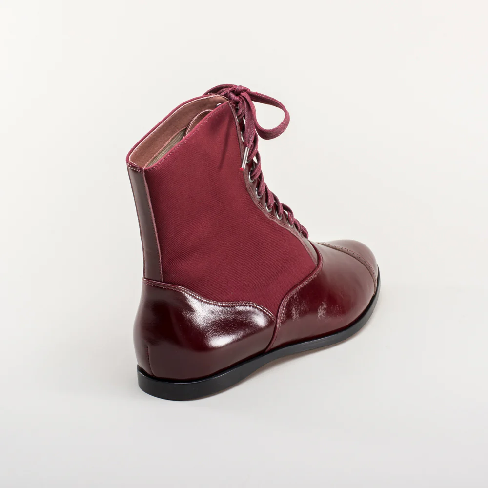 Anne Boots (Oxblood) - Image 8