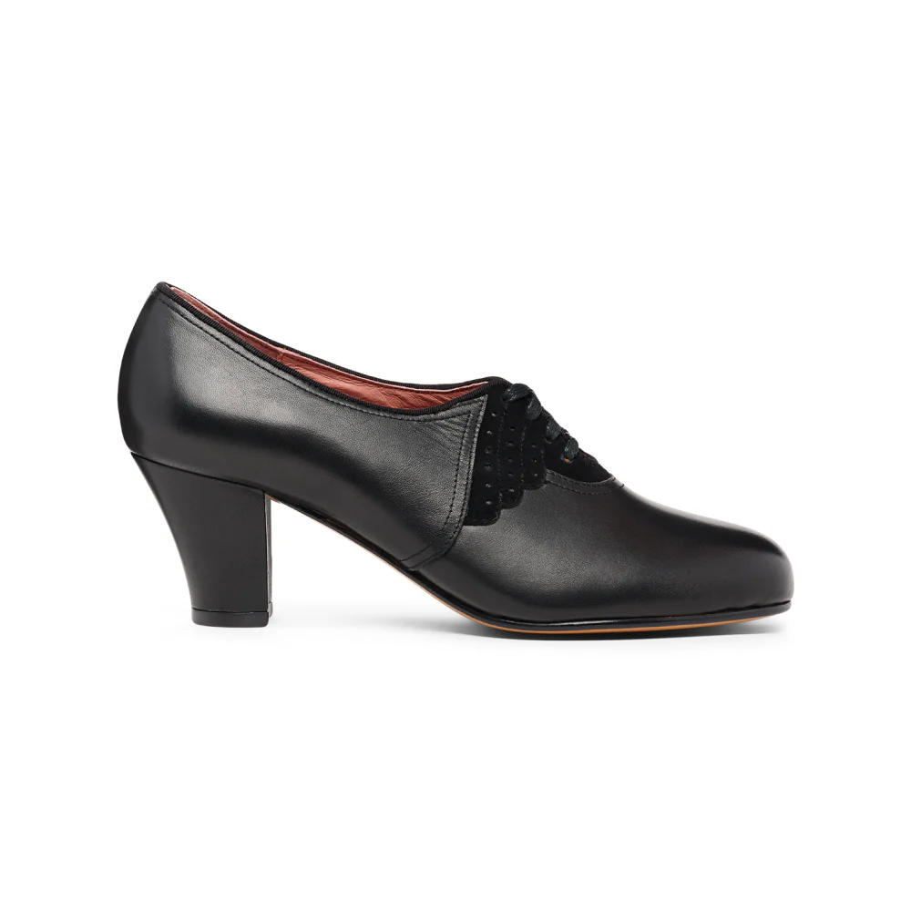 PRE-ORDER Annette Vintage Oxfords (Black) - Image 3