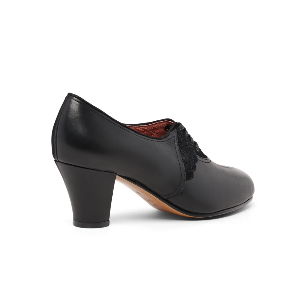 PRE-ORDER Annette Vintage Oxfords (Black) - Image 4