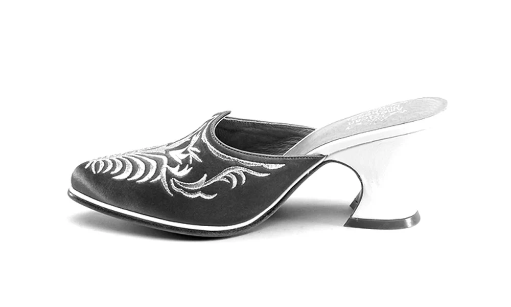 Antoinette 18th Century Mules (French Blue) - Image 14