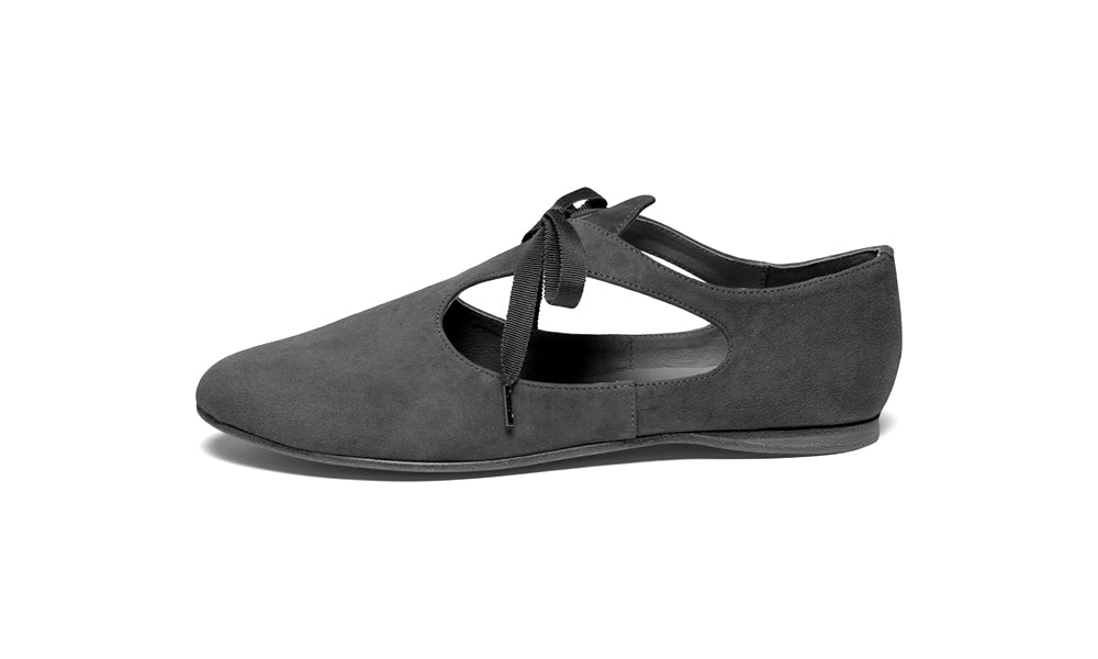 Artemisia Pre-Raphaelite Shoes (Rust Suede) - Image 5