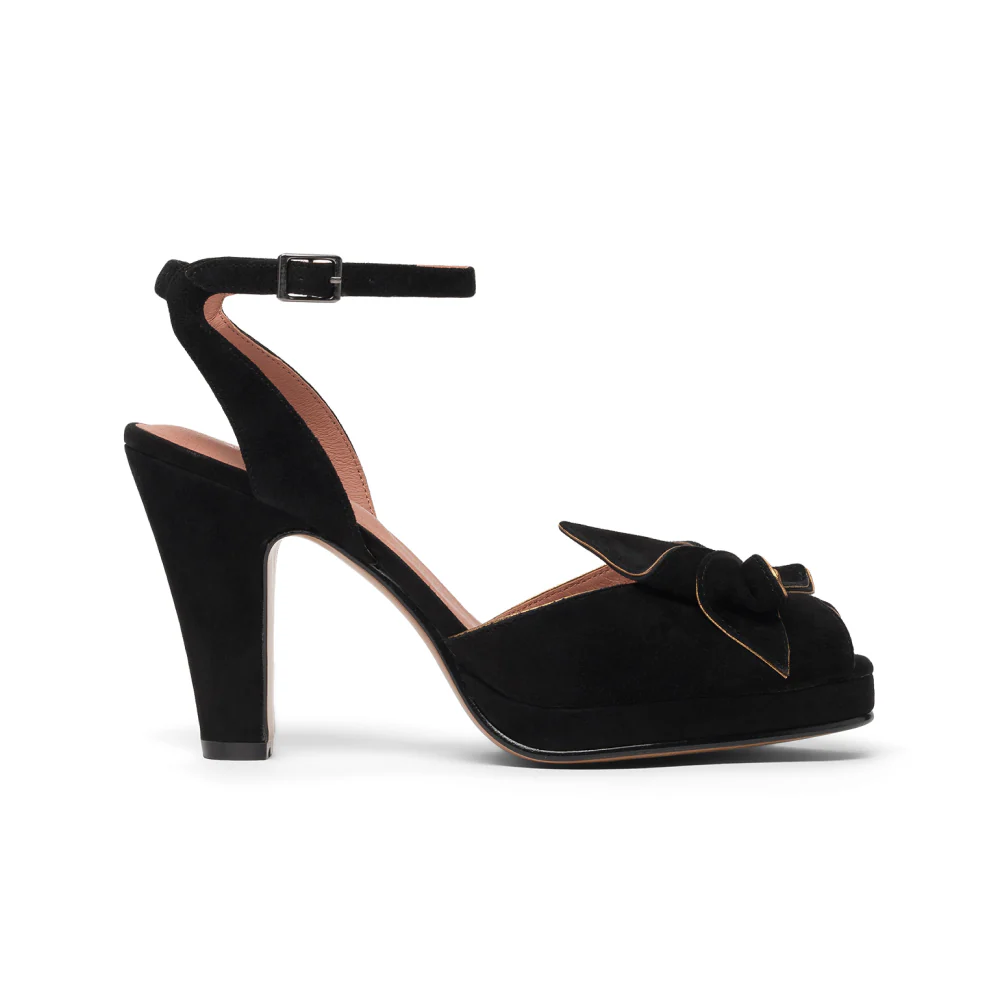 Ava Vintage Platforms (Black) - Image 3