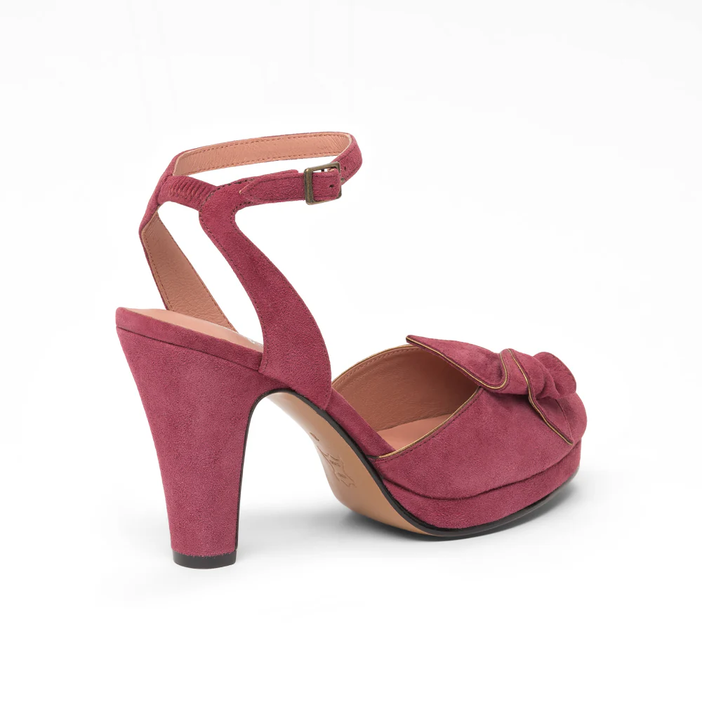 Ava Vintage Platforms (Plum) - Image 4