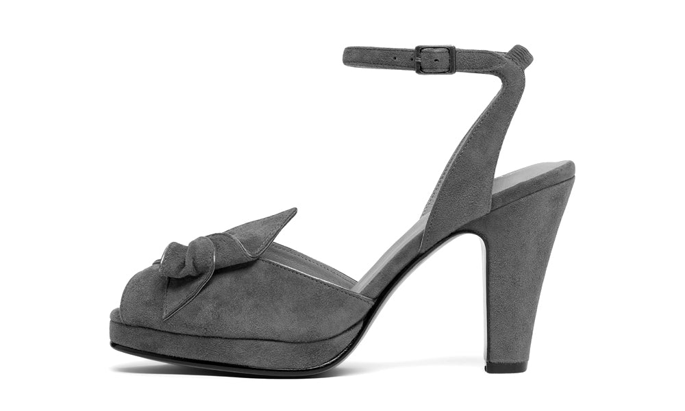Ava Vintage Platforms (Plum) - Image 5