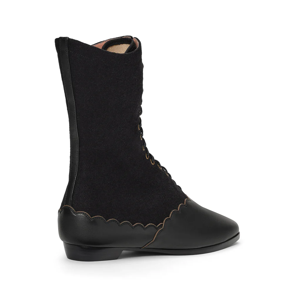 PRE-ORDER Balmoral Boots (Black) - Image 4