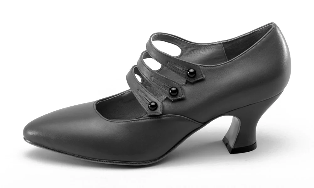 Bellatrix Edwardian Shoes (Green) - Image 14