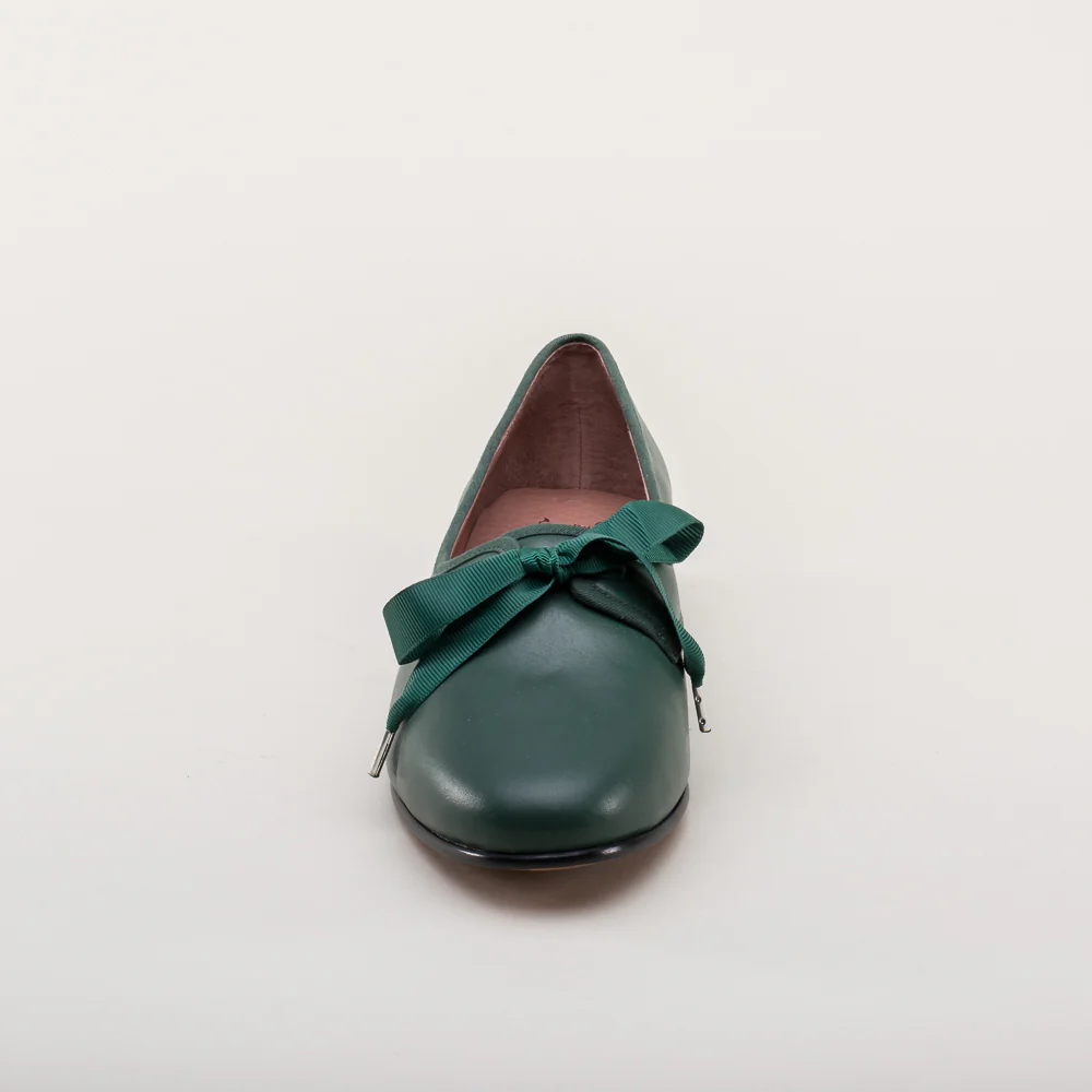 Bertie Regency Pumps (Green) - Image 12