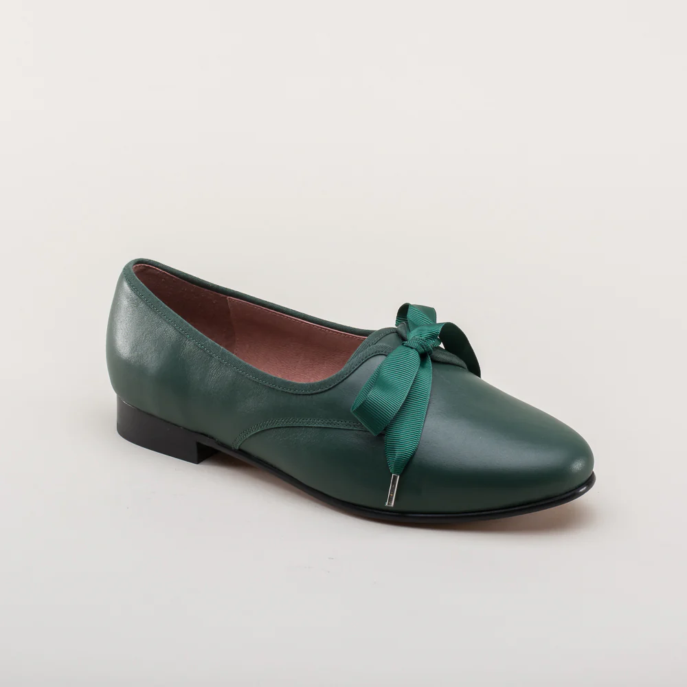 Bertie Regency Pumps (Green) - Image 5