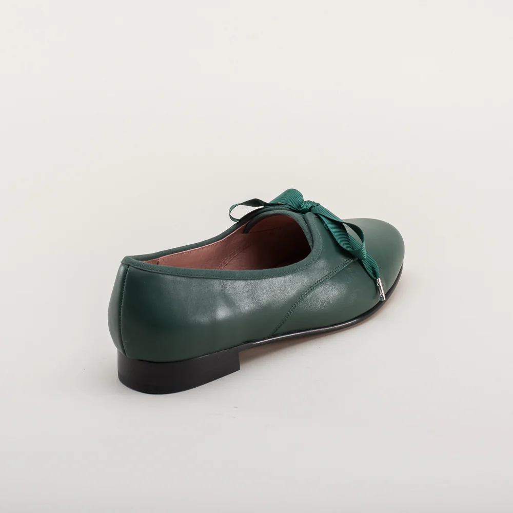 Bertie Regency Pumps (Green) - Image 7