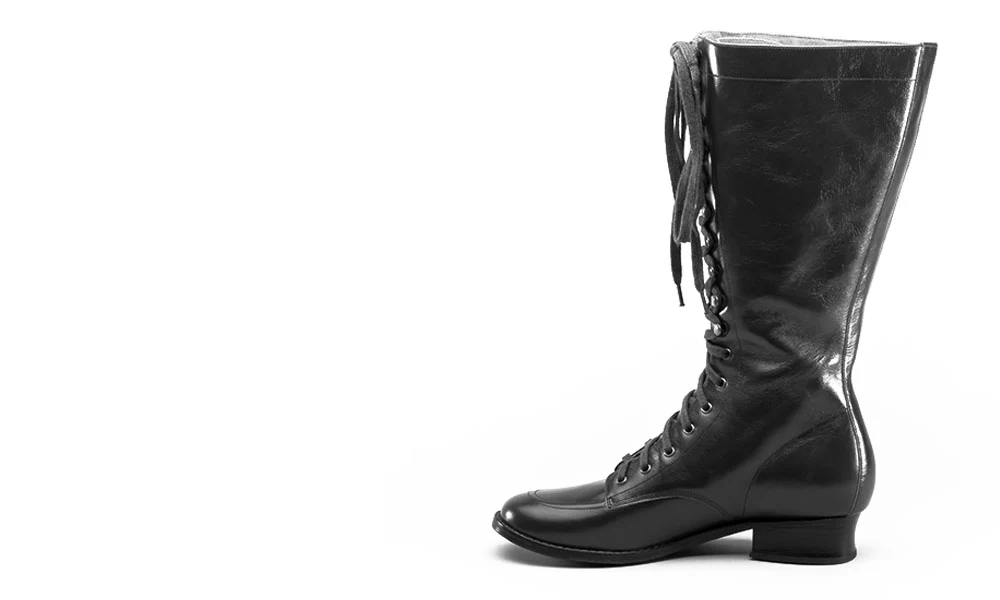 Bessie Vintage Aviator Boots (Brown) - Image 14