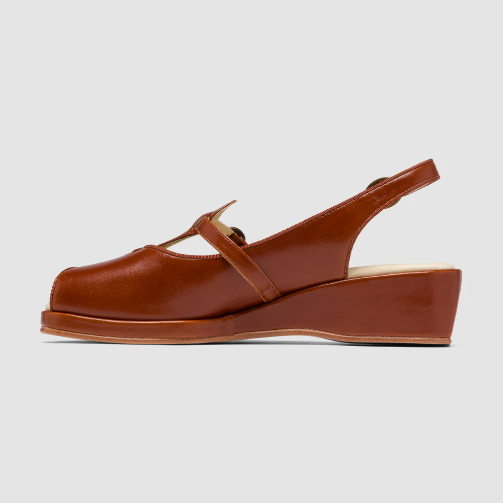 Betty Vintage Sandals (Walnut) - Image 3
