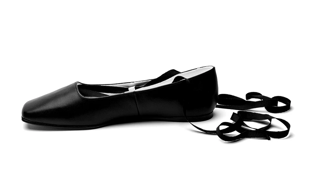 Bronte Slippers Wide (Black) - Image 5