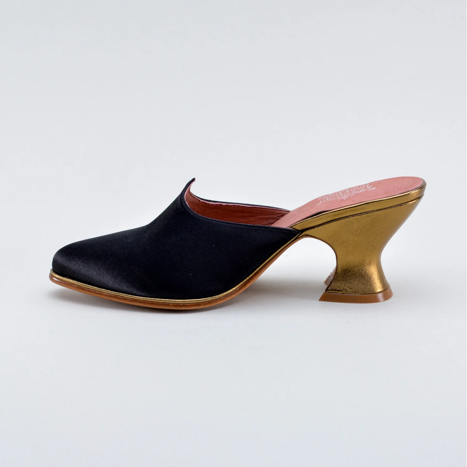 Charlotte 18th Century Mules (Black) - Image 10