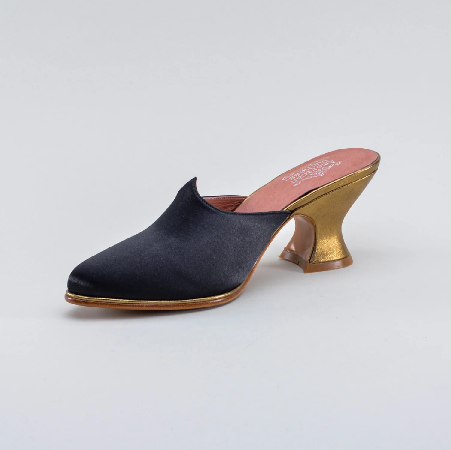Charlotte 18th Century Mules (Black) - Image 11