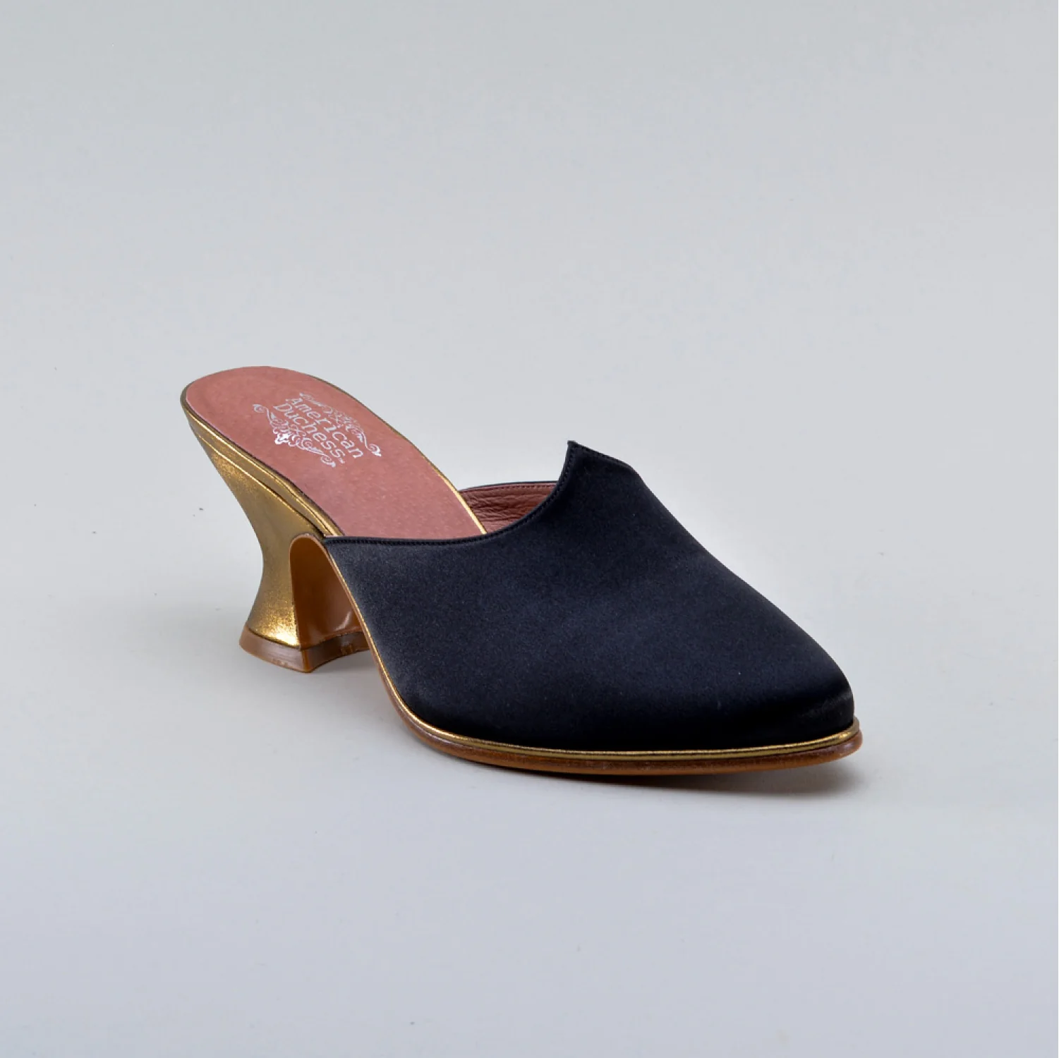 Charlotte 18th Century Mules (Black) - Image 5