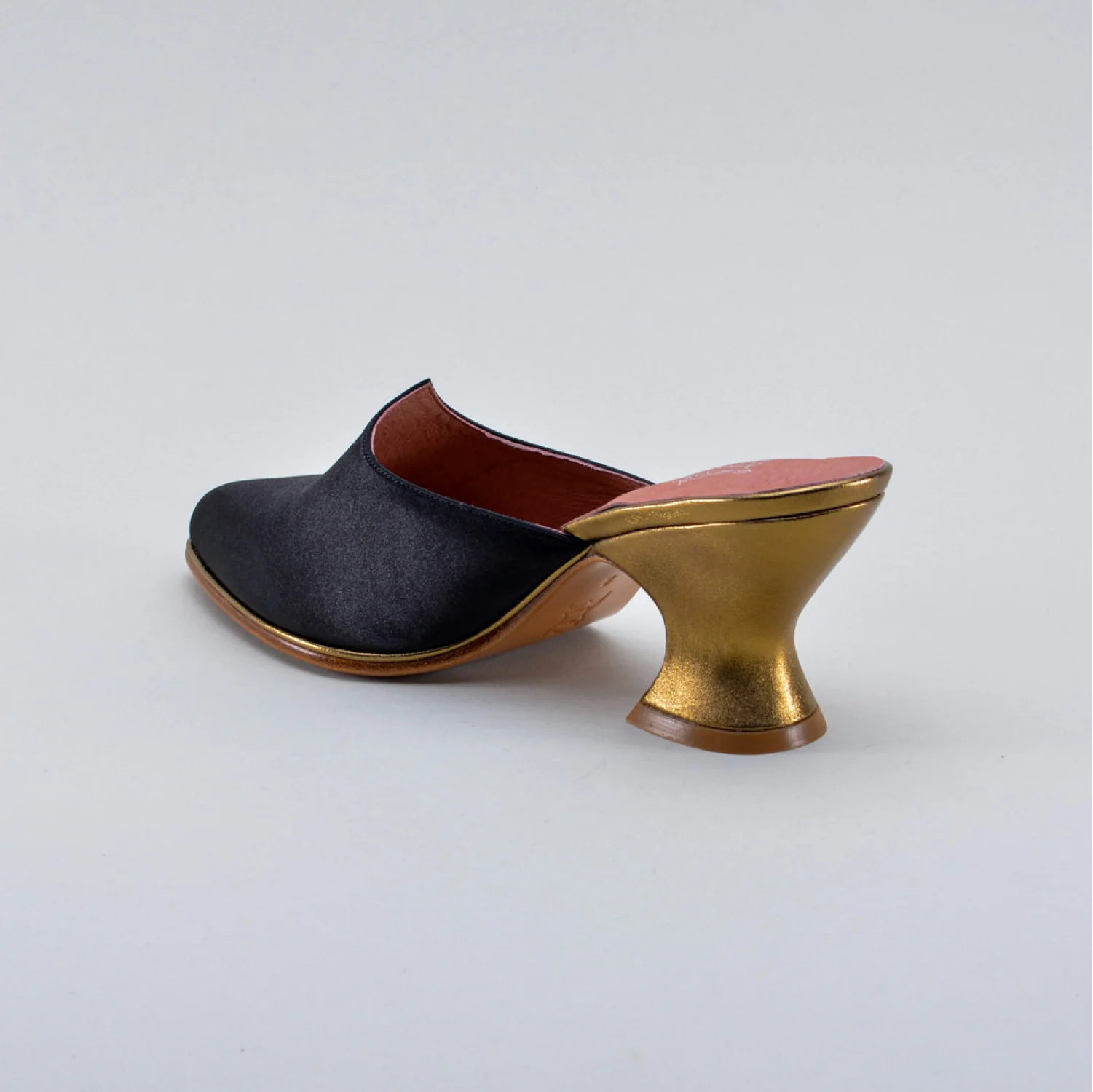 Charlotte 18th Century Mules (Black) - Image 9
