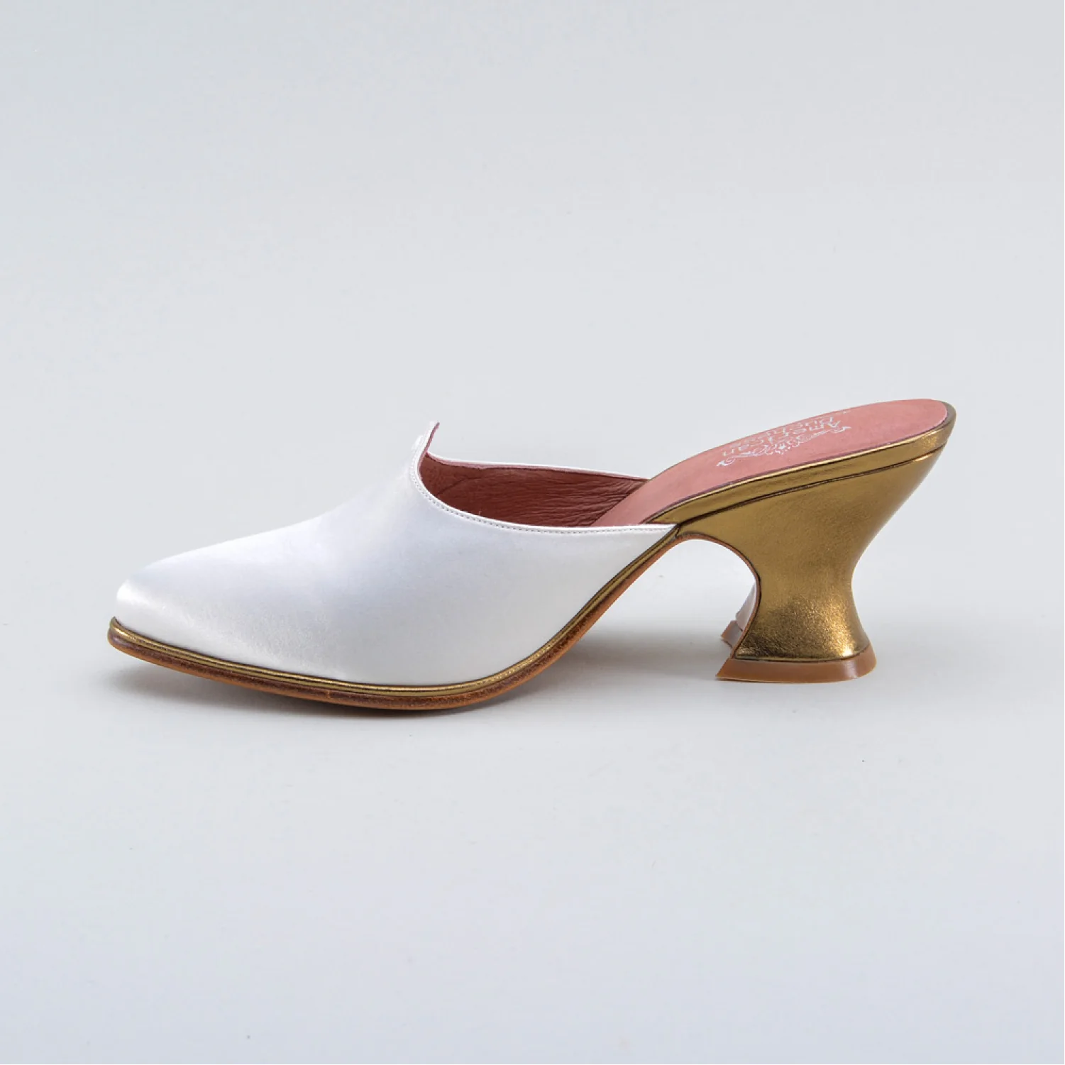 Charlotte 18th Century Mules (Ivory) - Image 10
