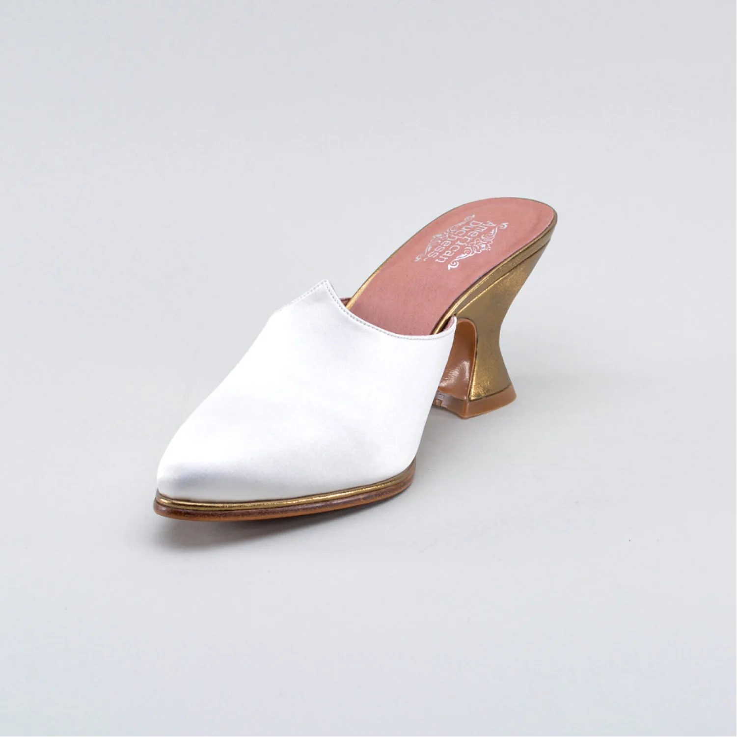 Charlotte 18th Century Mules (Ivory) - Image 11