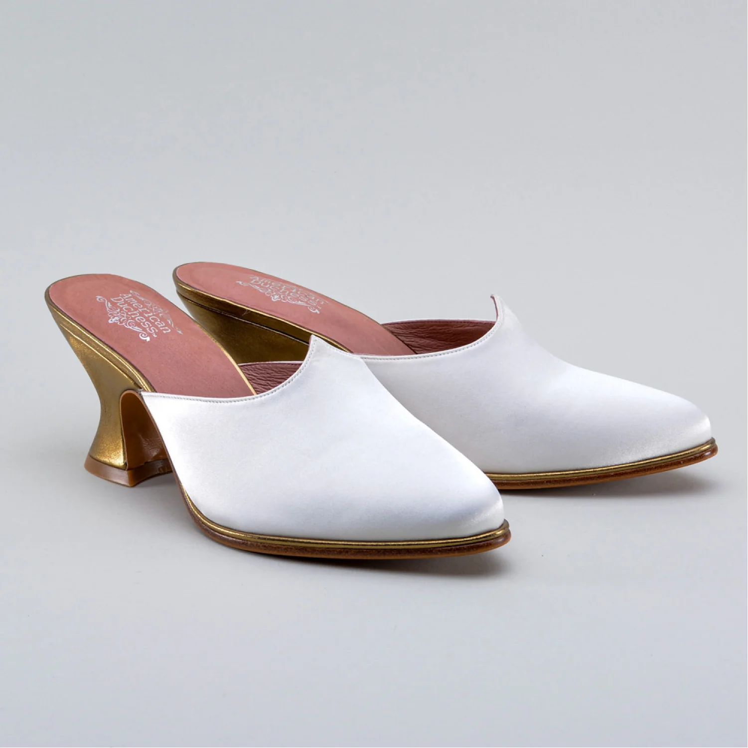 Charlotte 18th Century Mules (Ivory) - Image 4