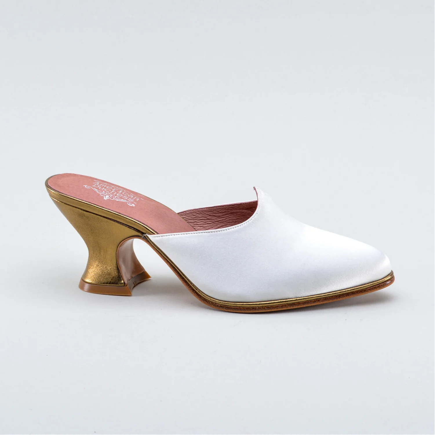 Charlotte 18th Century Mules (Ivory) - Image 6