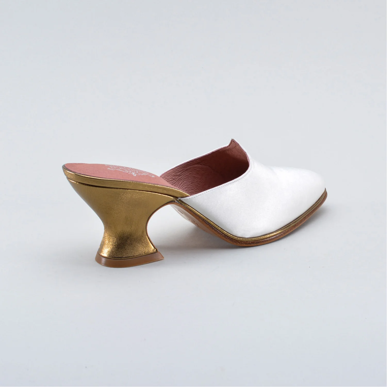 Charlotte 18th Century Mules (Ivory) - Image 7