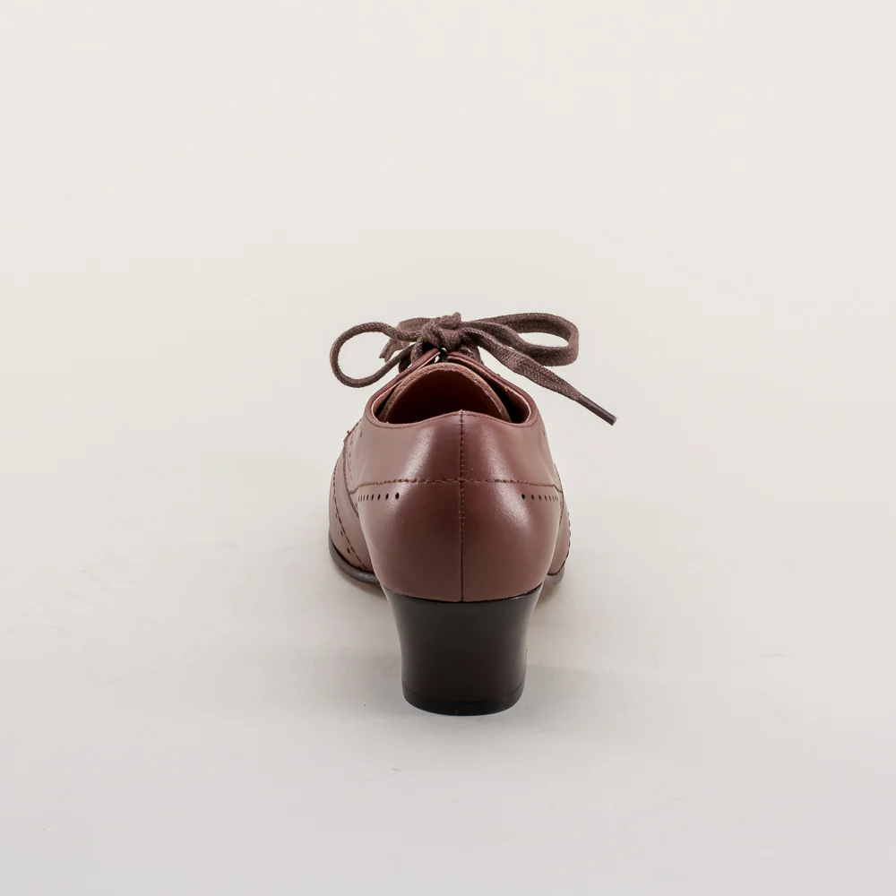 Claire 1940's Oxfords Wide (Brown) - Image 9