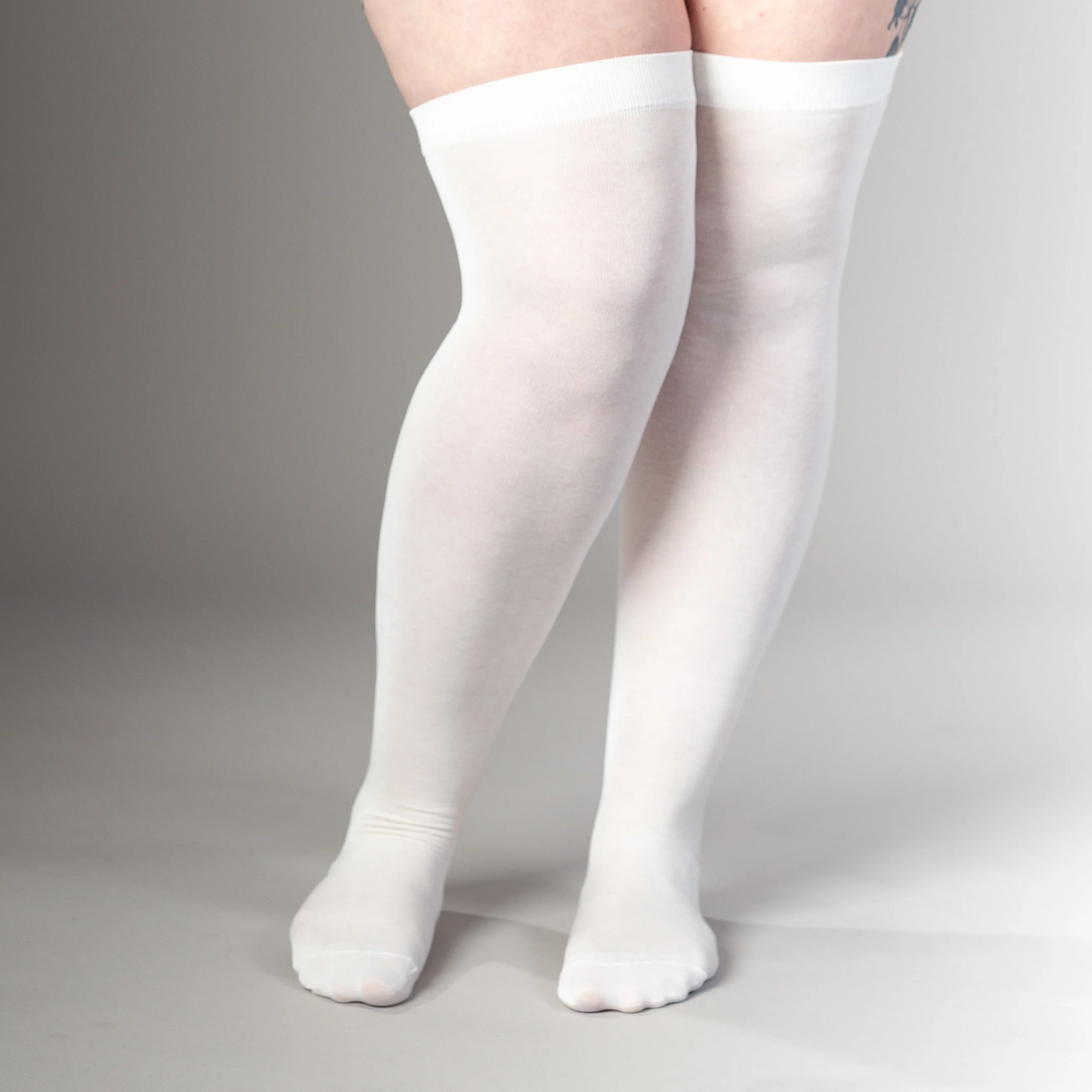 Classic Silk Stockings (Ivory) - Image 3
