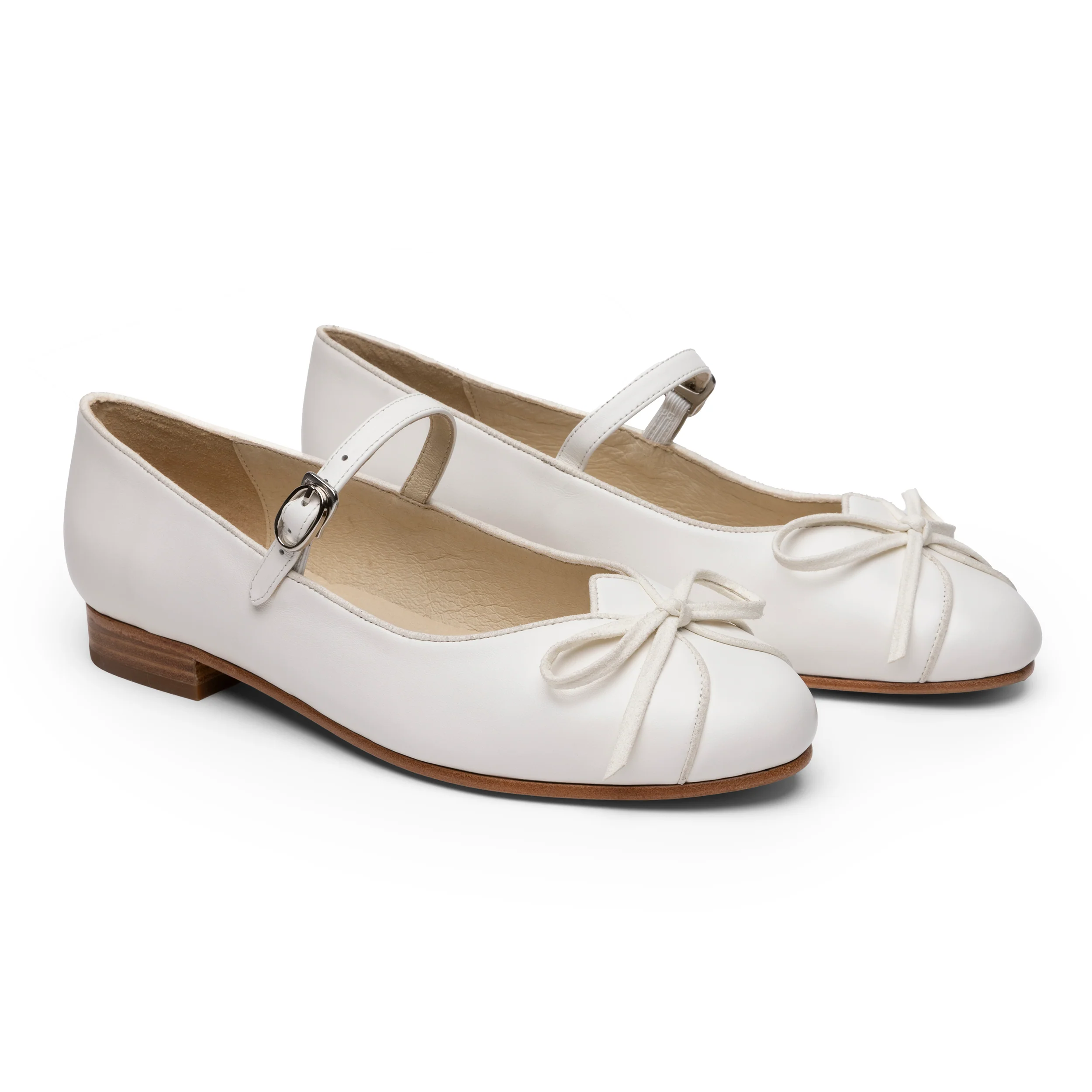 Claud Vintage Flats (Soft Ivory) - Image 2