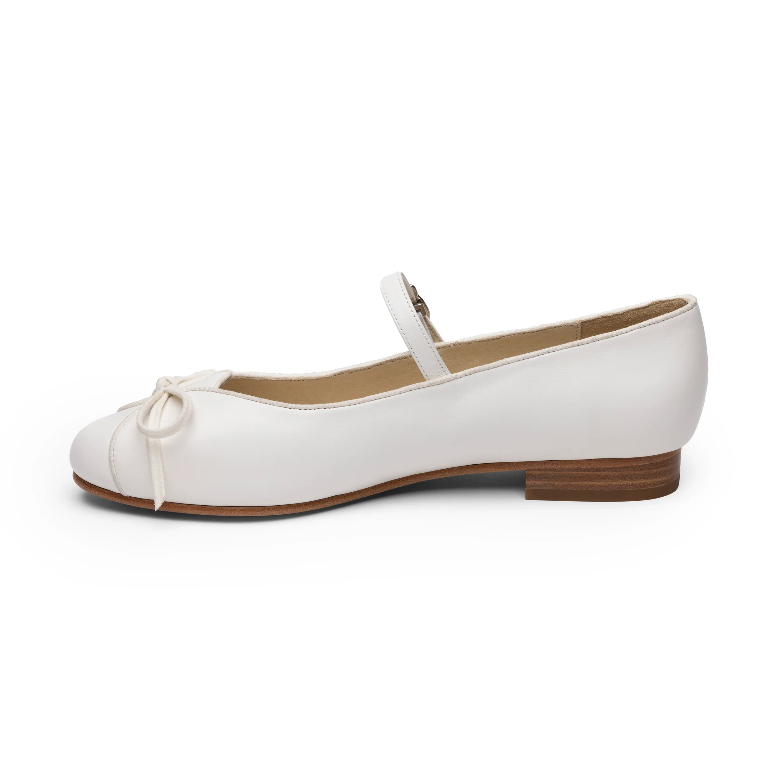 Claud Vintage Flats (Soft Ivory) - Image 4