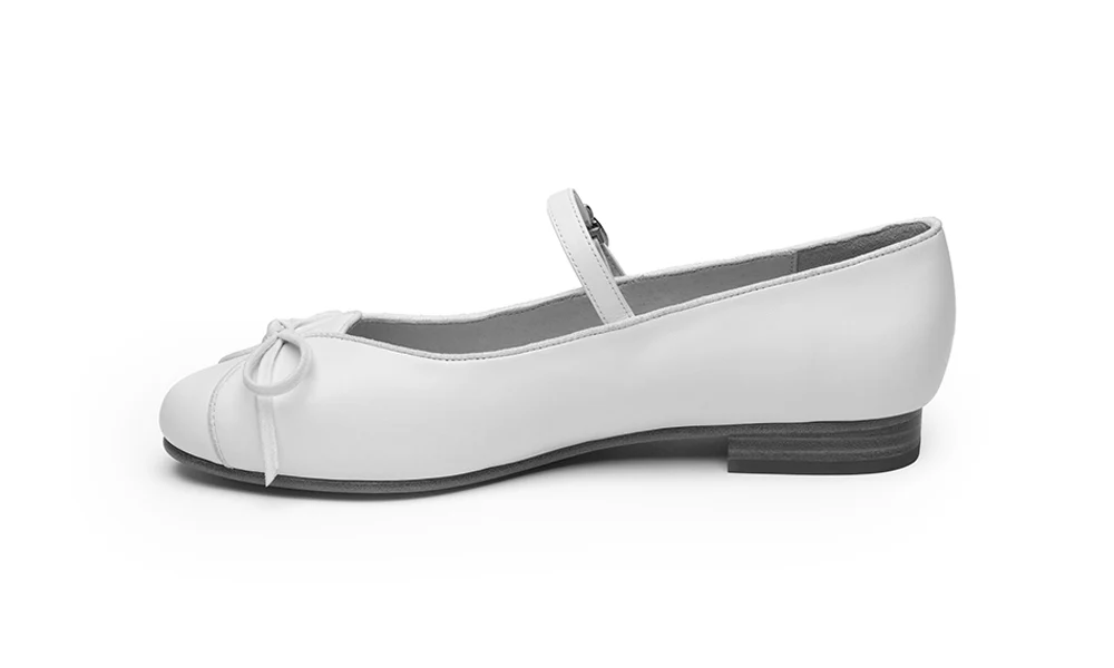 Claud Vintage Flats (Soft Ivory) - Image 5