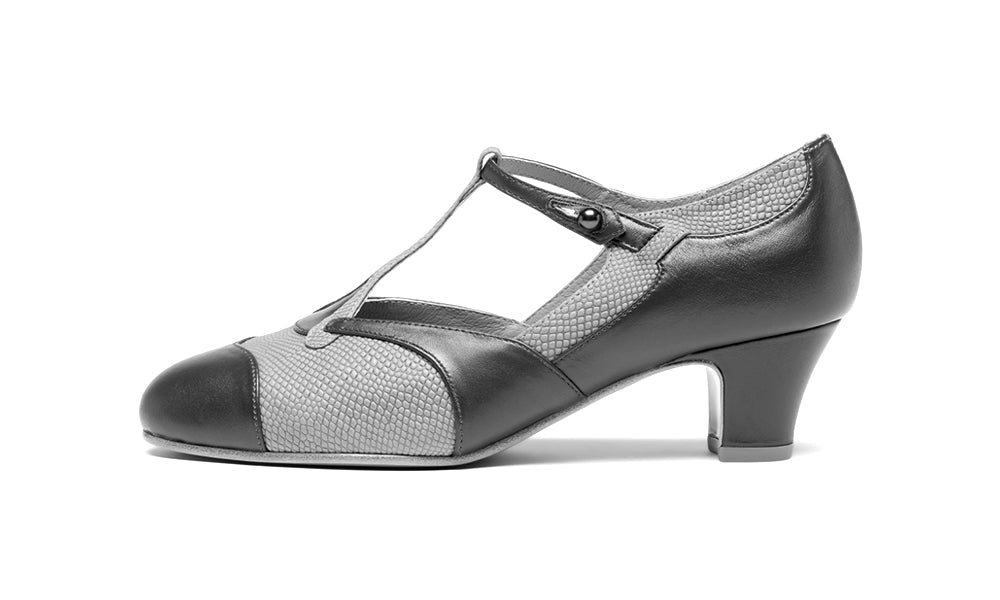 Doris 1920s Pumps (Brown/Tan) - Image 5