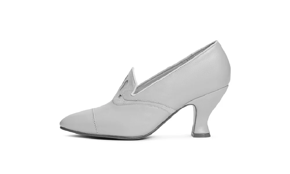 PRE-ORDER Elsie Edwardian Pumps (Pink) - Image 5