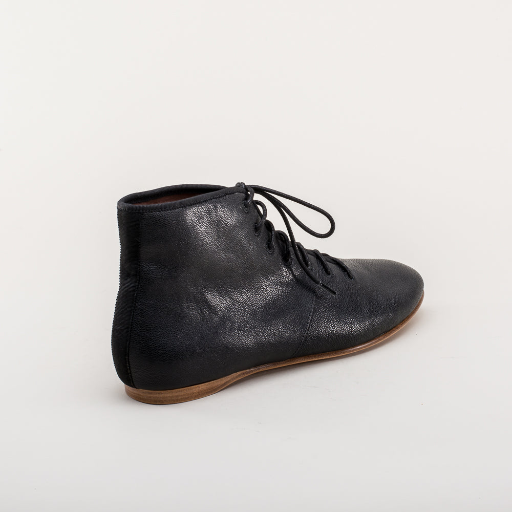 Emma Regency Leather Boots (Black) - Image 7