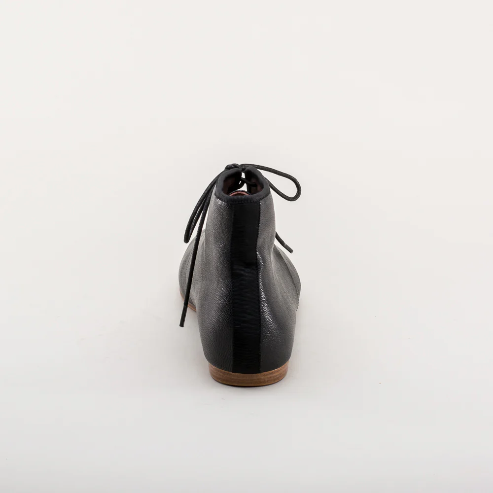 Emma Regency Leather Boots (Black) - Image 8