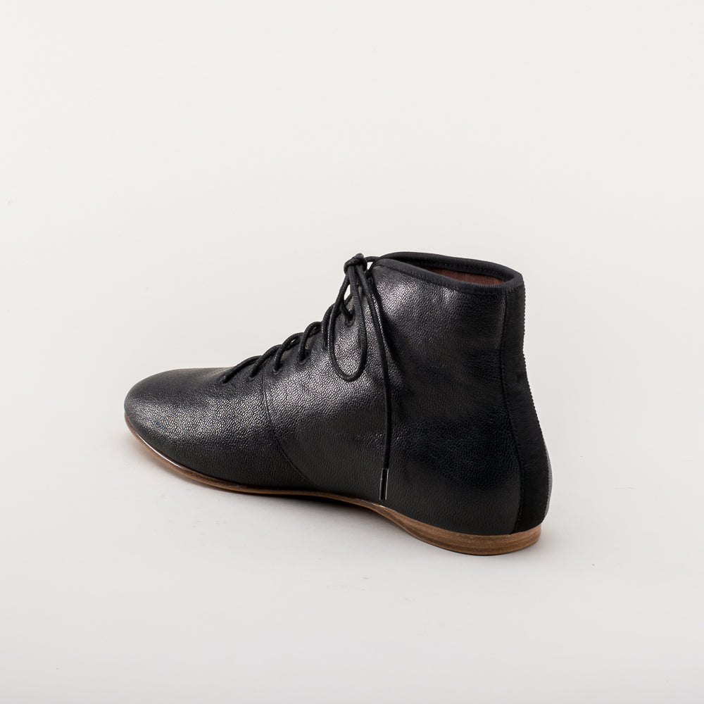 Emma Regency Leather Boots (Black) - Image 9
