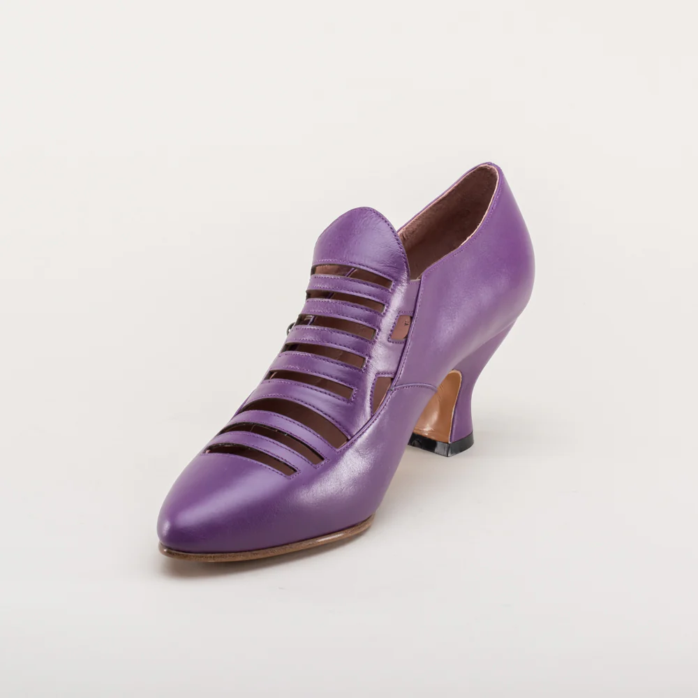 Endora Victorian Witch Shoes (Poison Purple) - Image 10