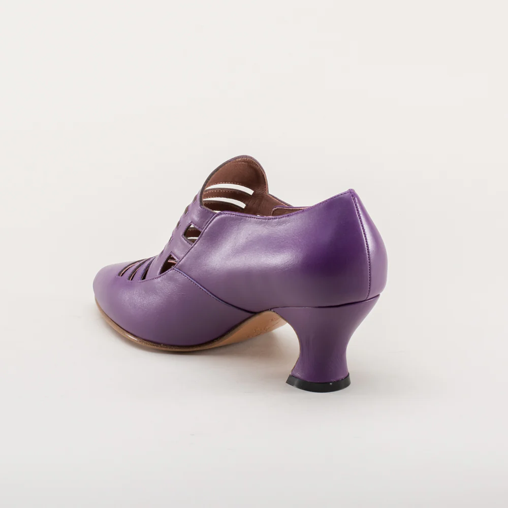 Endora Victorian Witch Shoes (Poison Purple) - Image 8