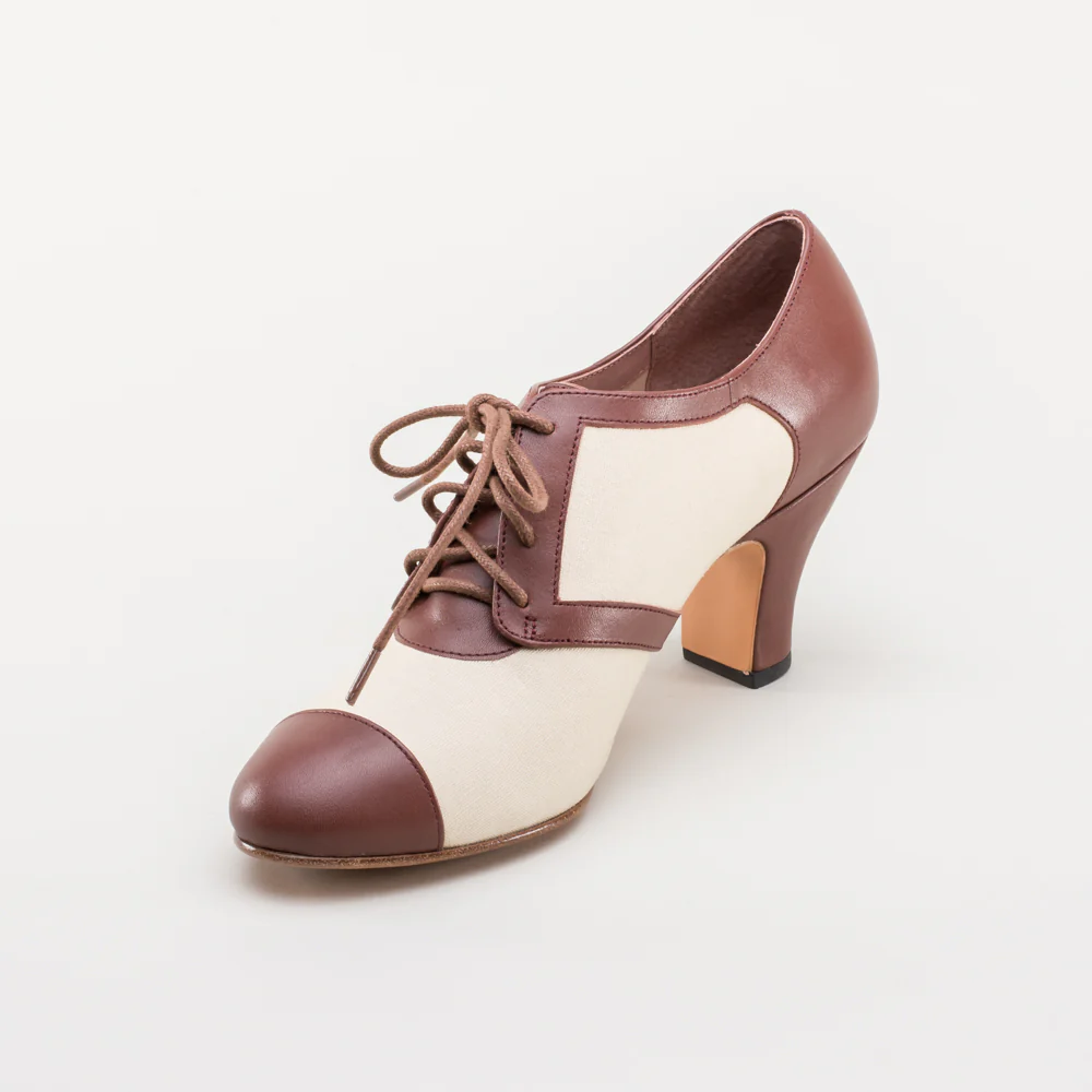 Evelyn Retro Oxfords (Tan/Brown) - Image 11