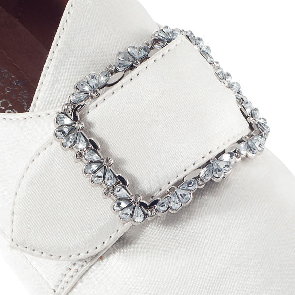 Fleur 18th Century Shoe Buckles (Silver) - Image 4