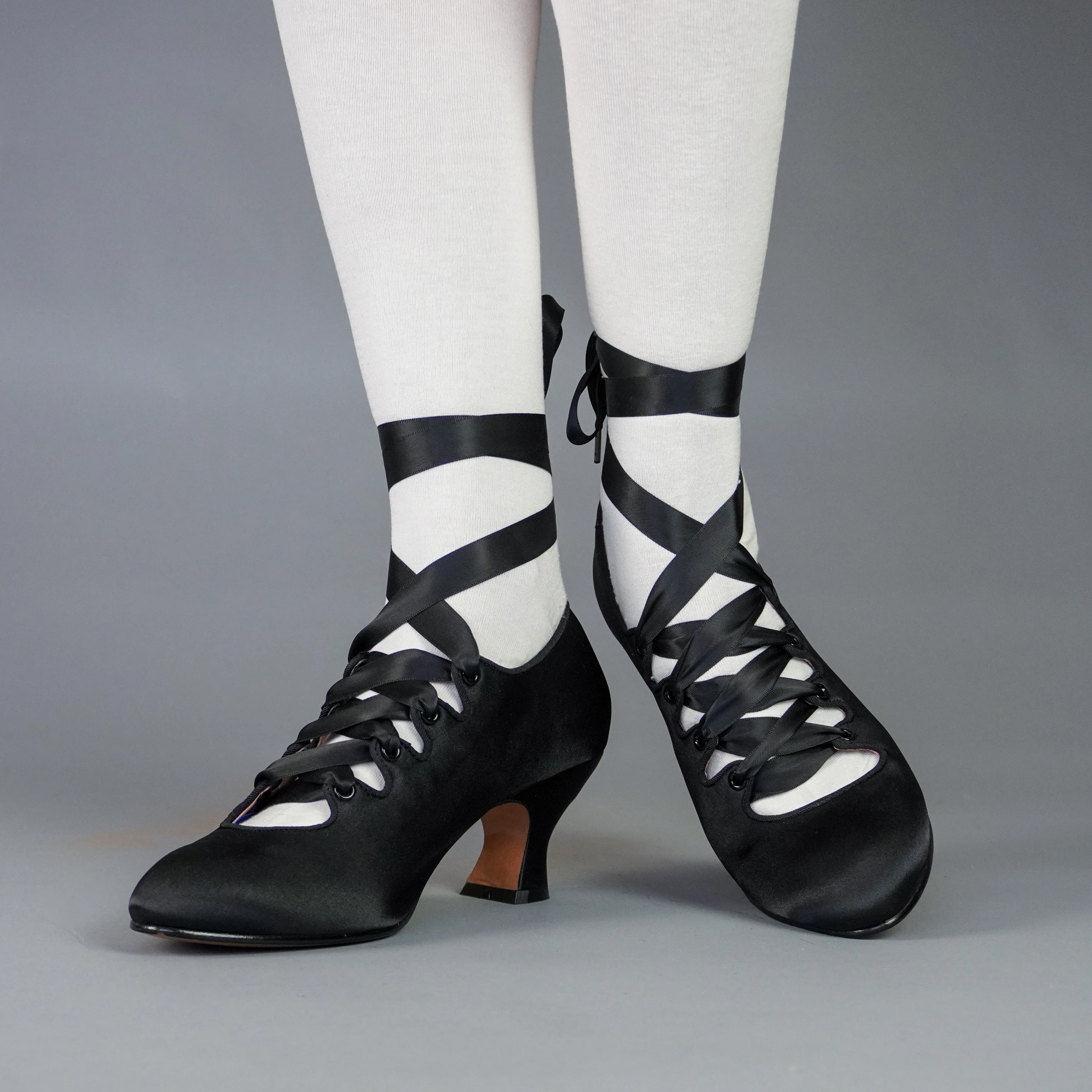 Foxtrot Edwardian Pump (Black) - Image 2